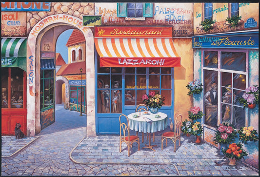 Alexander Borewko- Original Giclee on Canvas "A New Day"