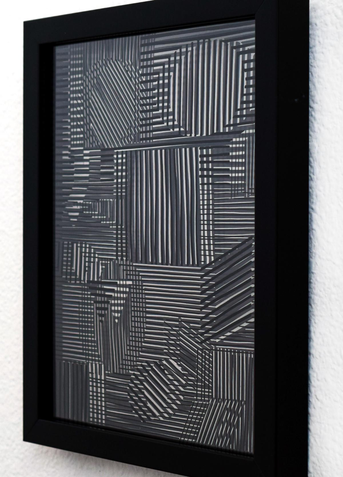 Victor Vasarely- 3D Wall Sculpture/object "Trois Dimensions Optique de la serie Cinetiques"