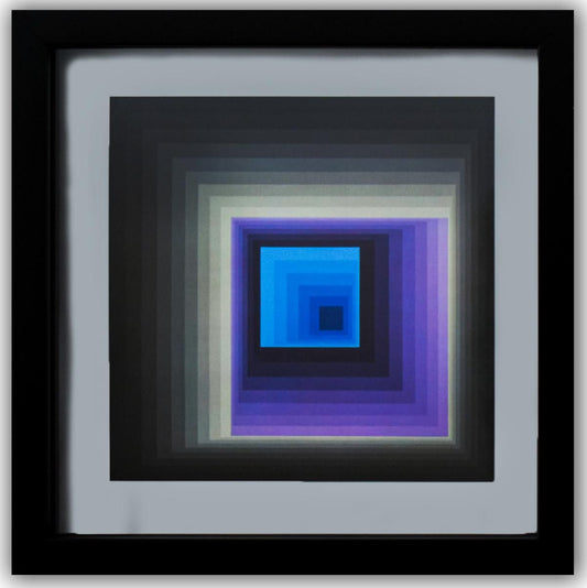 Victor Vasarely- Heliogravure Print "Reytey"