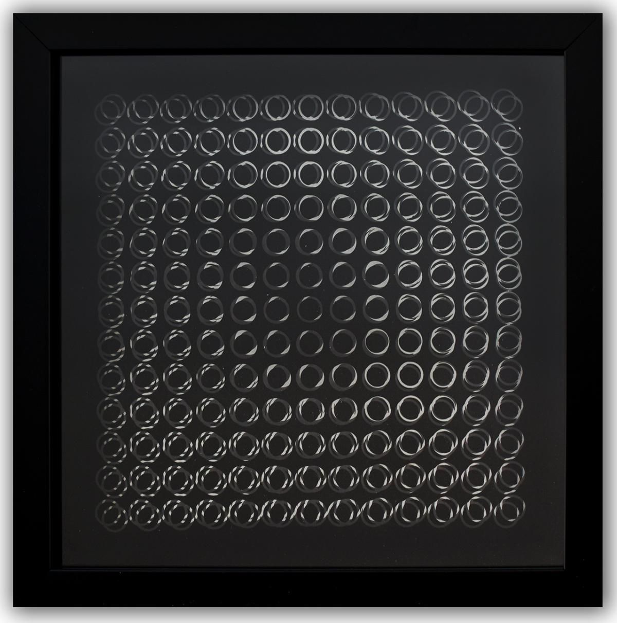 Victor Vasarely- 3D Wall Sculpture/object "Cinetiques"