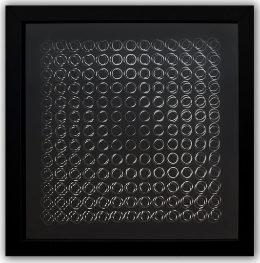 Victor Vasarely- 3D Wall Sculpture/object "Cinetiques"