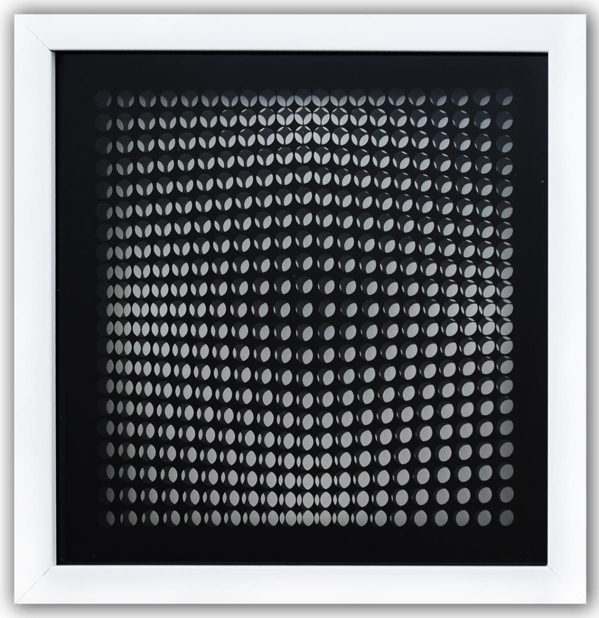 Victor Vasarely- 3D Wall Sculpture/object "Cinetiques"