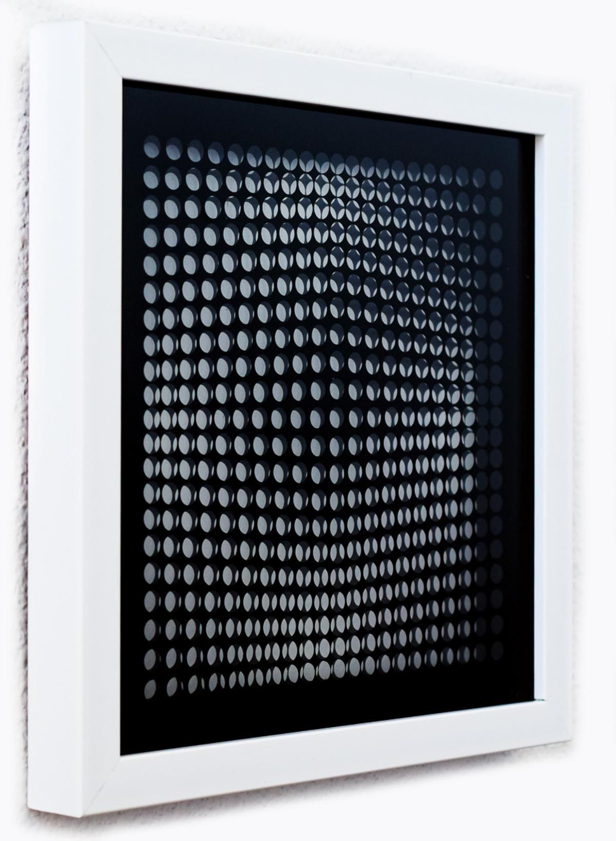 Victor Vasarely- 3D Wall Sculpture/object "Cinetiques"