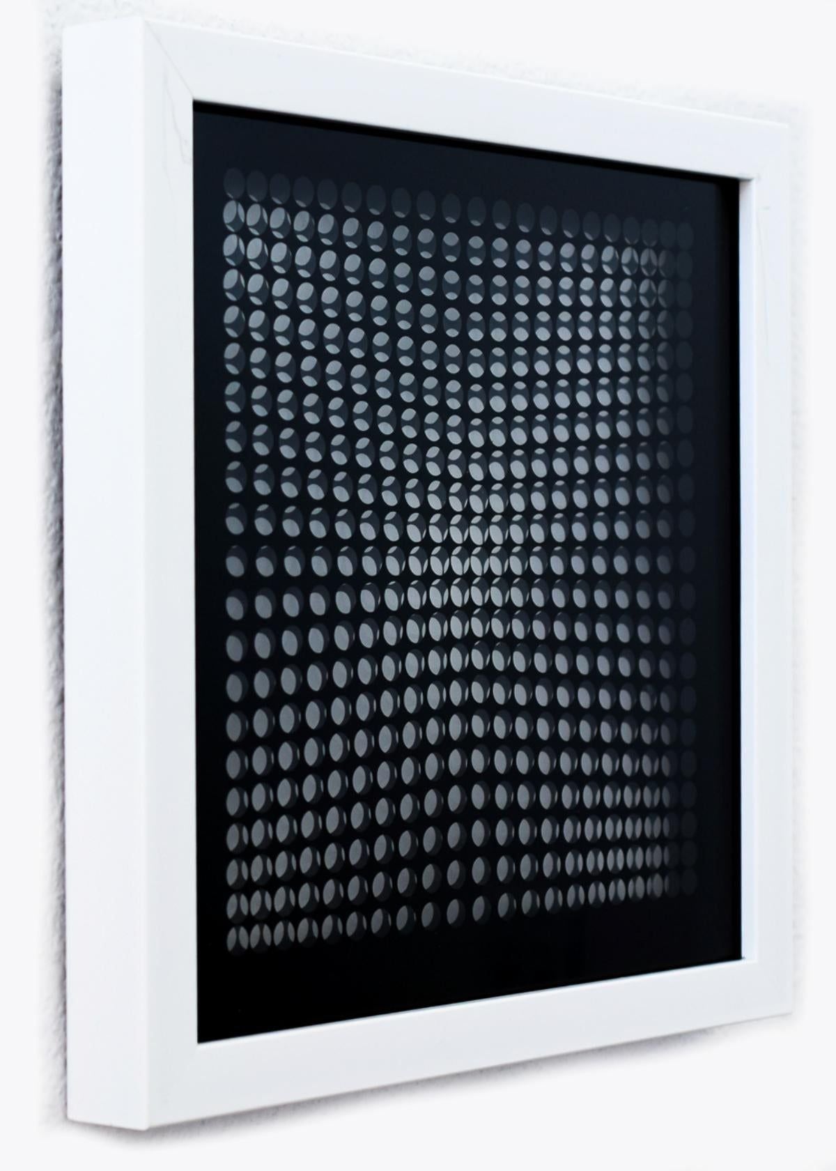 Victor Vasarely- 3D Wall Sculpture/object "Cinetiques"