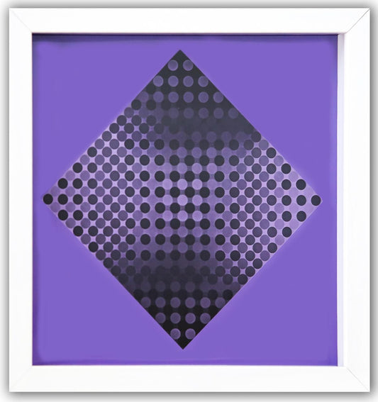 Victor Vasarely- Heliogravure Print "Untitled"