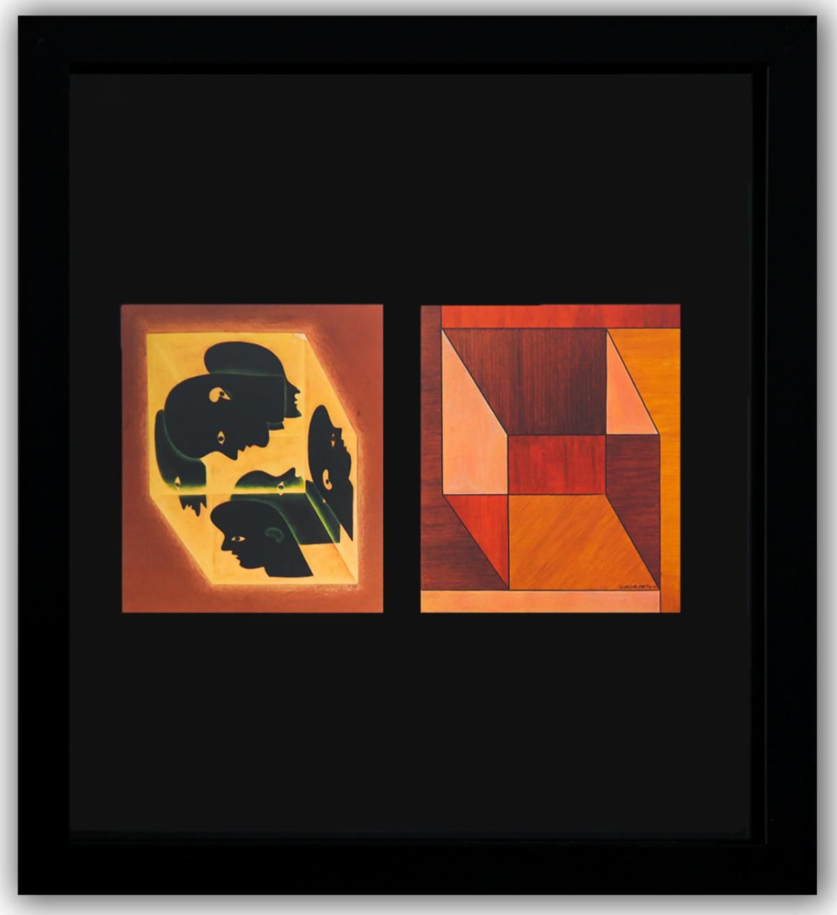 Victor Vasarely- Heliogravure Print "Untitled"