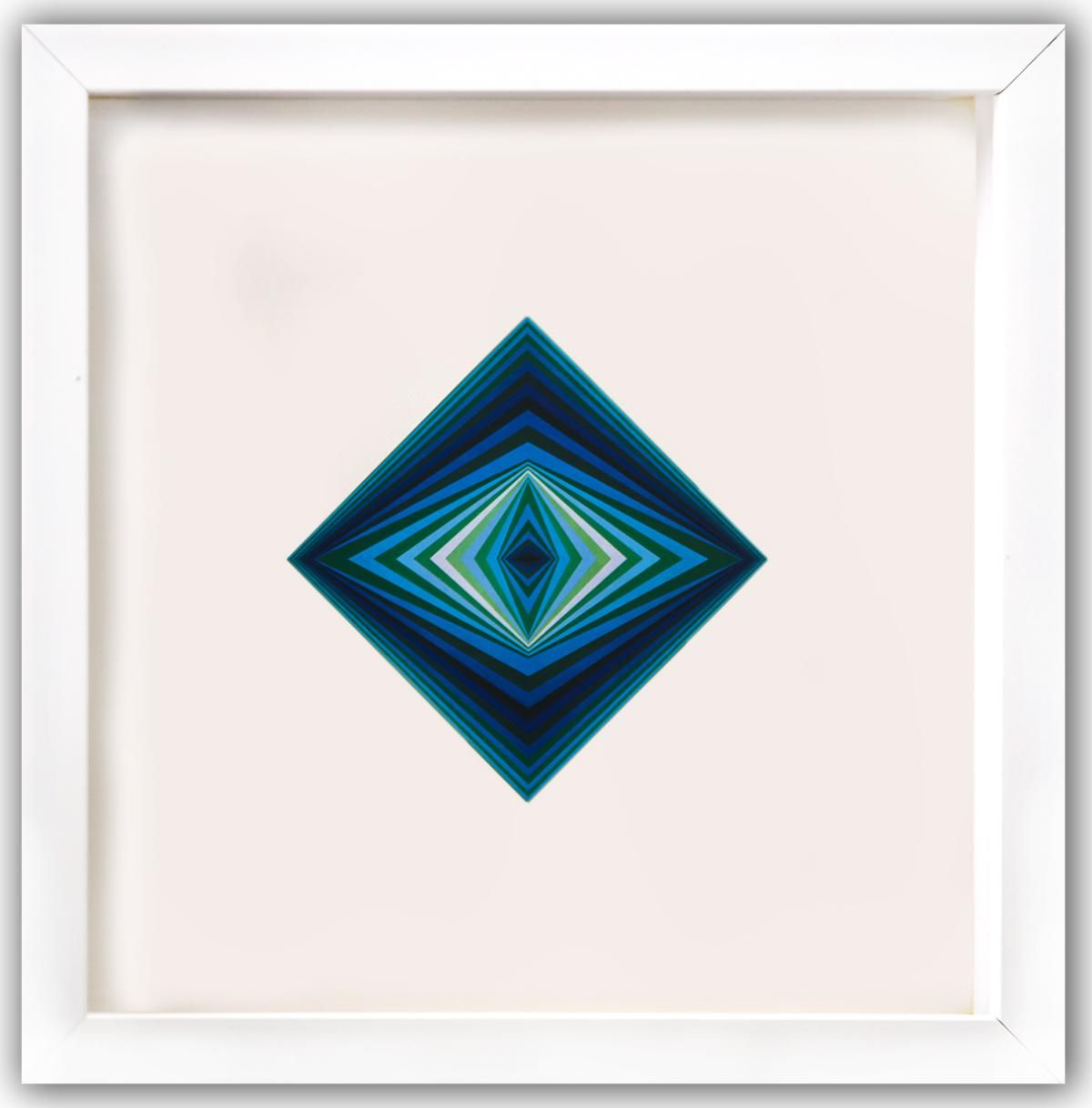 Victor Vasarely- Heliogravure Print "Untitled"
