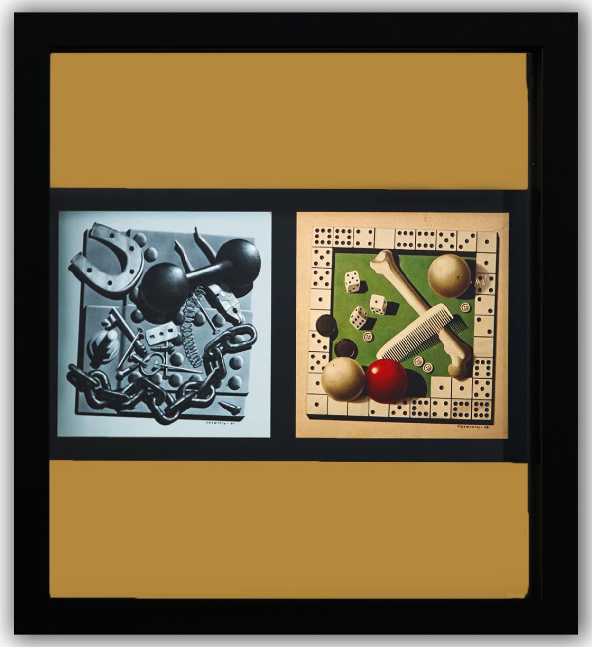 Victor Vasarely- Heliogravure Print "Untitled"