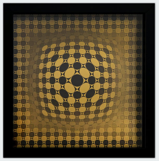 Victor Vasarely- Heliogravure Print "Untitled"