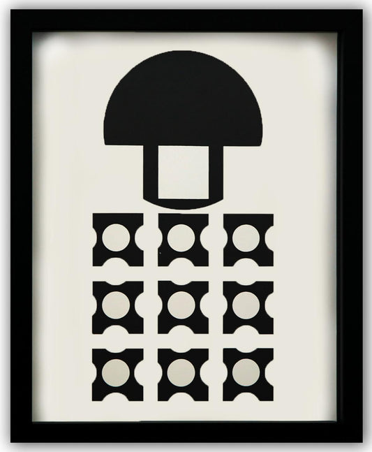 Victor Vasarely- Heliogravure Print "Untitled"