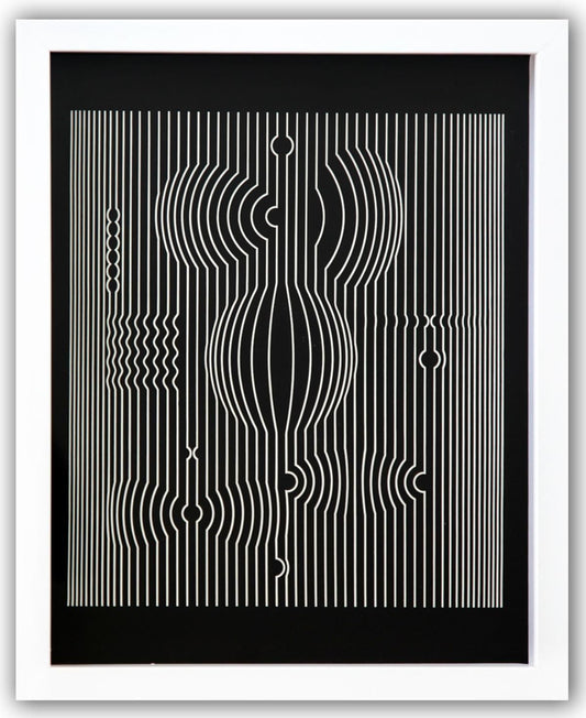 Victor Vasarely- Heliogravure Print "Untitled"