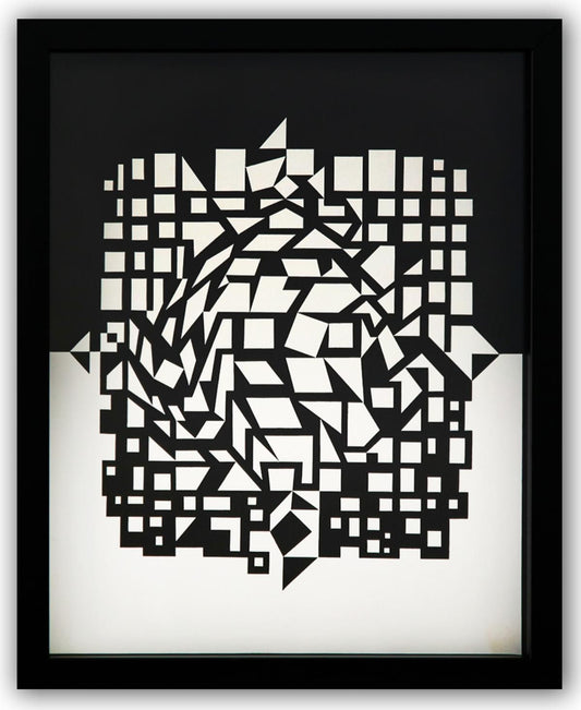 Victor Vasarely- Heliogravure Print "Untitled"
