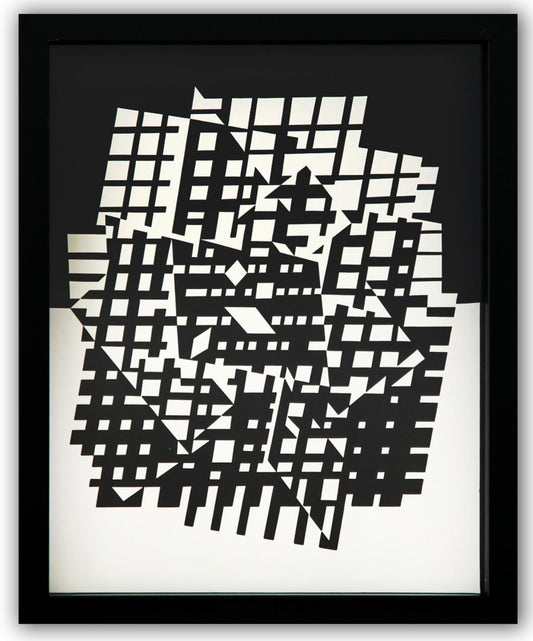 Victor Vasarely- Heliogravure Print "Untitled"