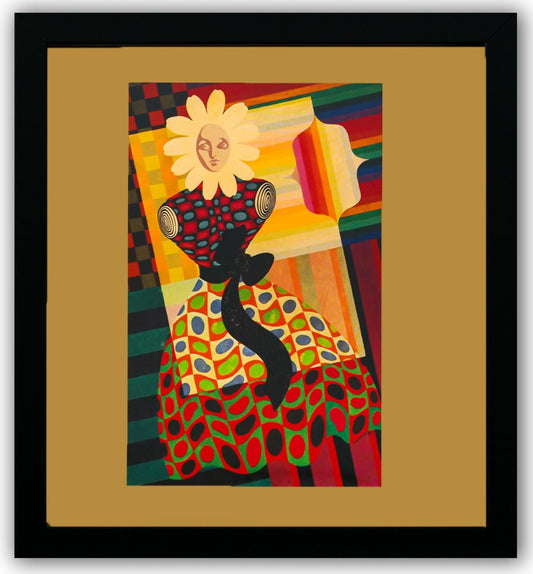 Victor Vasarely- Heliogravure Print "Untitled"