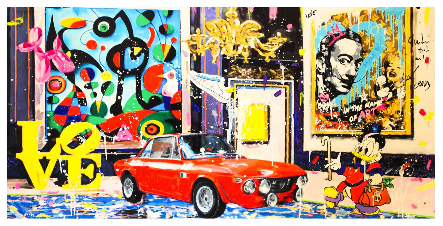 Rene- Silkscreen serigraph "Dream Big"
