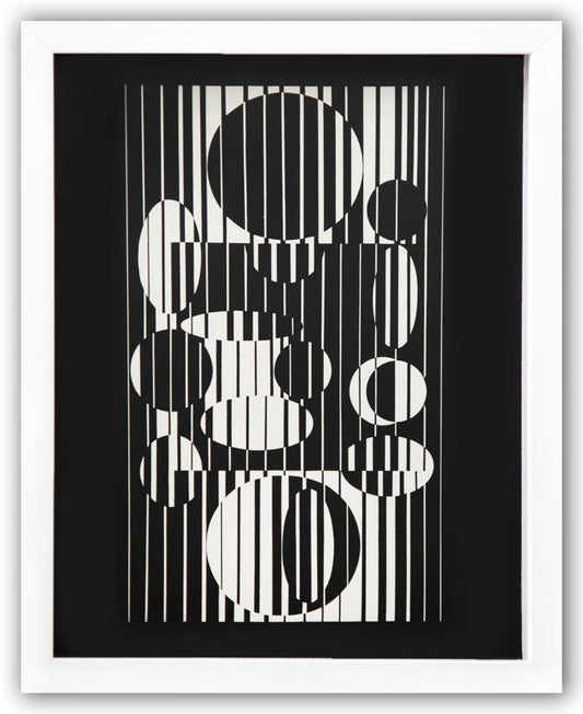 Victor Vasarely- Heliogravure Print "Untitled"