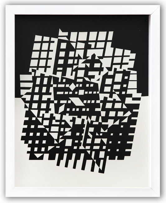 Victor Vasarely- Heliogravure Print "Untitled"