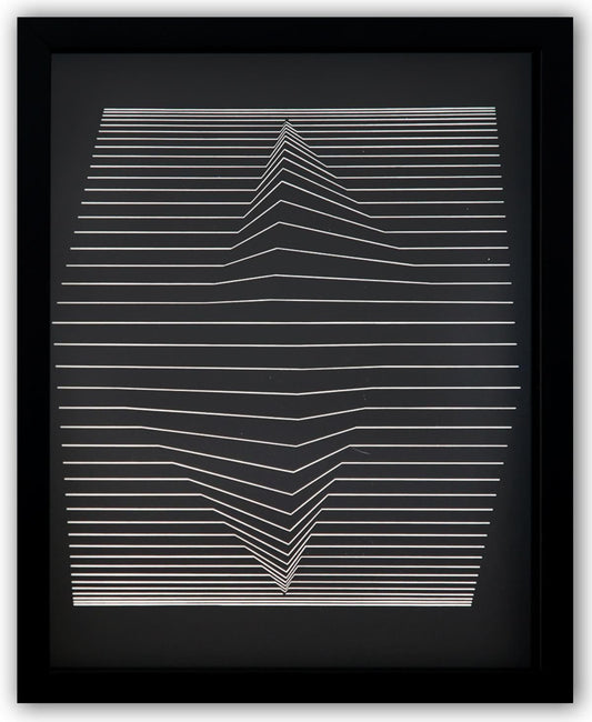 Victor Vasarely- Heliogravure Print "Untitled"