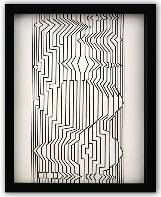 Victor Vasarely- Heliogravure Print "Untitled"