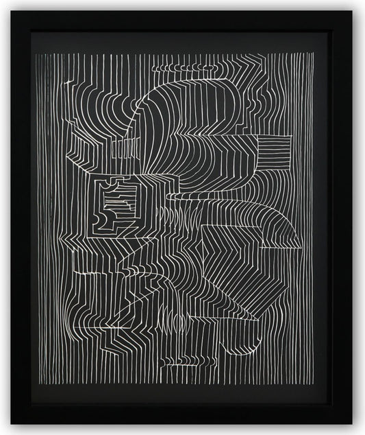 Victor Vasarely- Heliogravure Print "Untitled"