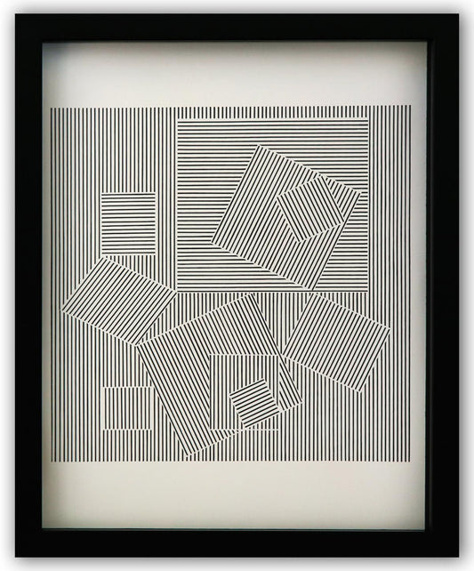 Victor Vasarely- Heliogravure Print "Untitled"