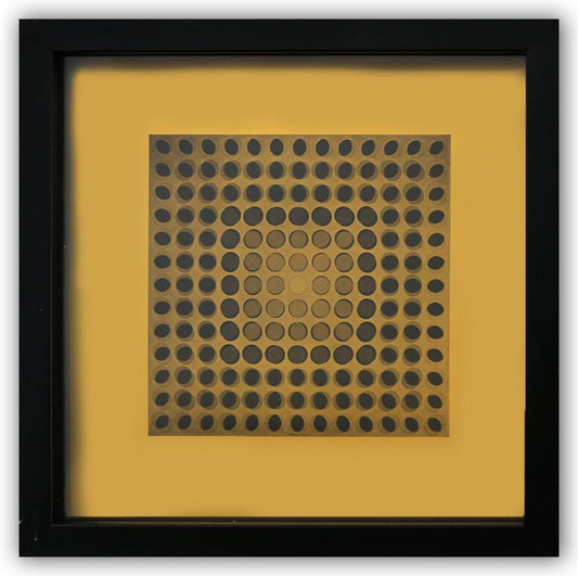 Victor Vasarely- Heliogravure Print "Untitled"
