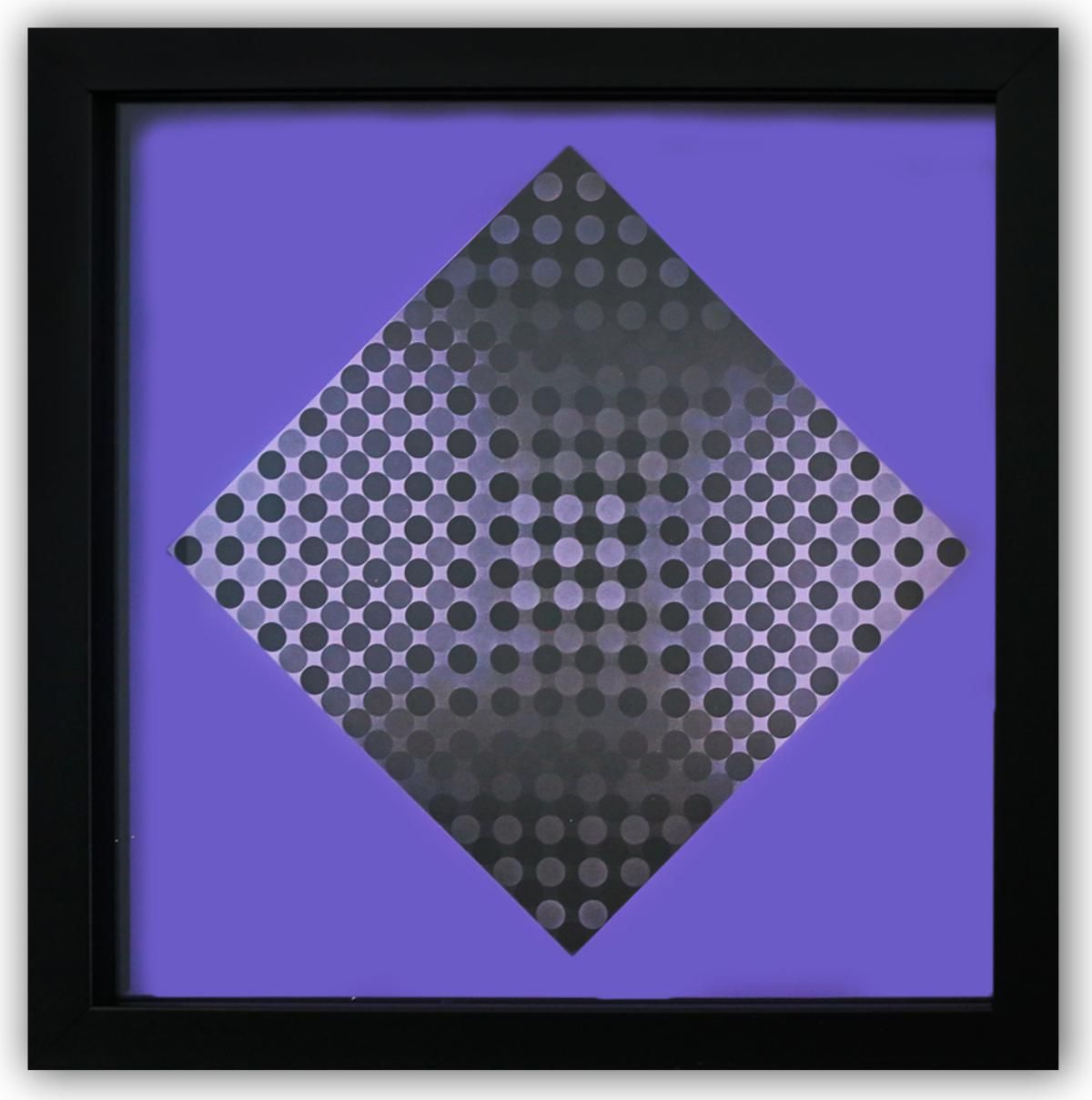 Victor Vasarely- Heliogravure Print "Untitled"