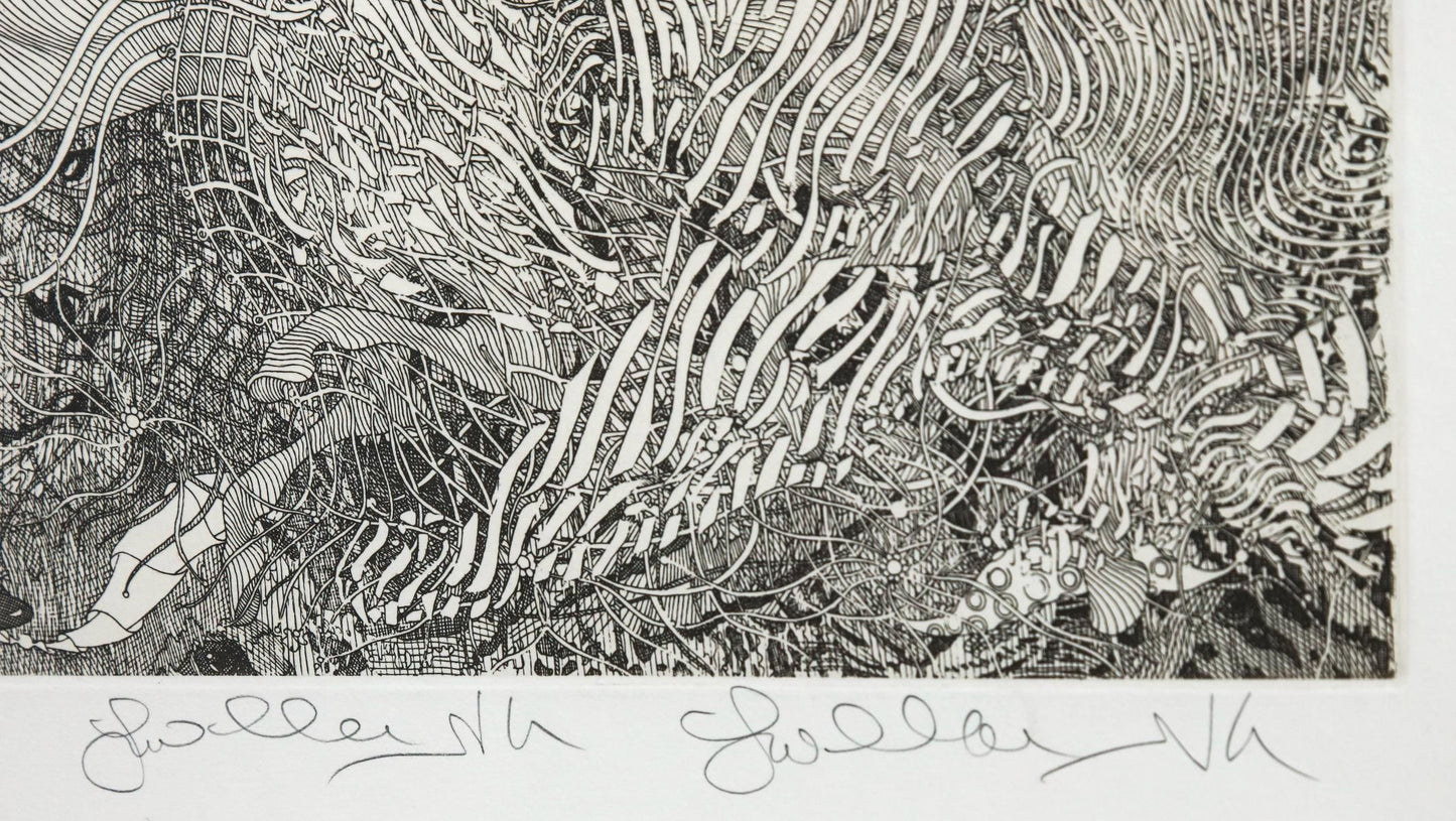 Guillaume Azoulay- Original Etching "Le Cirque"