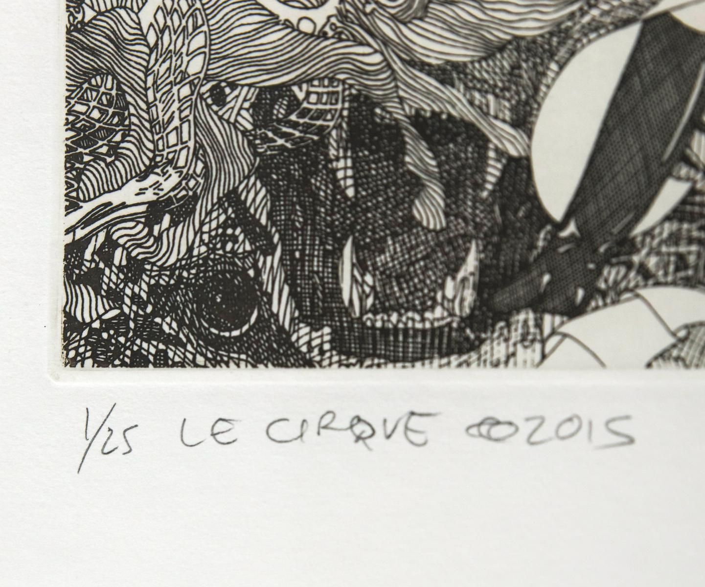 Guillaume Azoulay- Original Etching "Le Cirque"