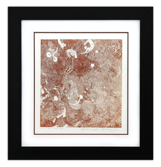 Guillaume Azoulay- Original Etching "Le Cirque Sienna"