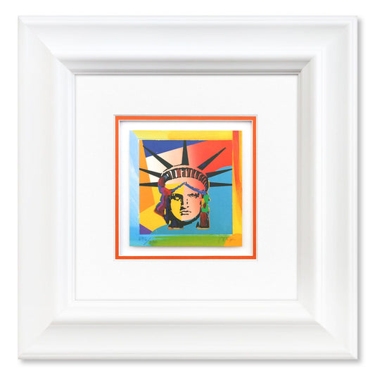 Peter Max- Original Lithograph "Liberty Head"