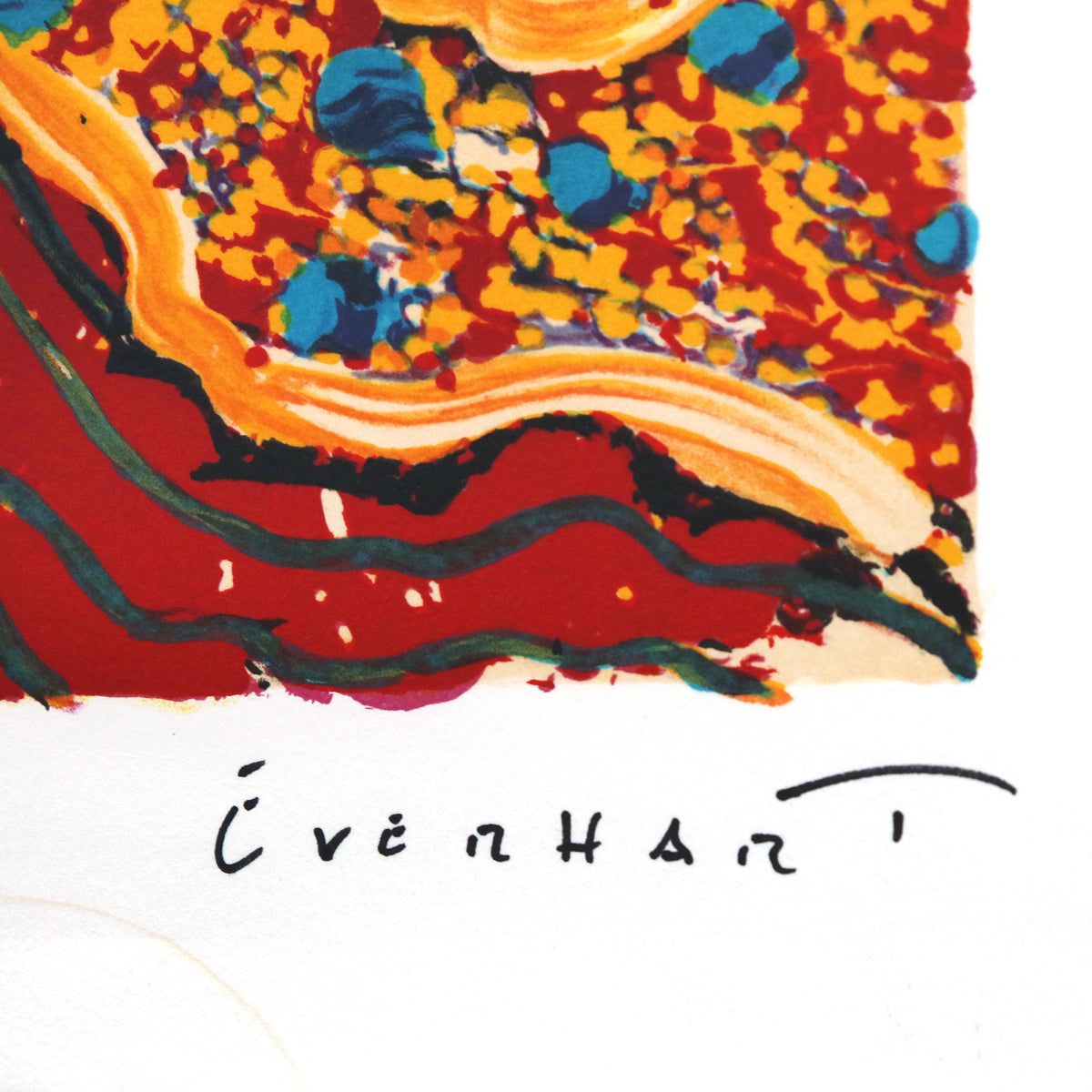 Tom Everhart- Hand Pulled Original Lithograph "Hollywood Hound Dog"