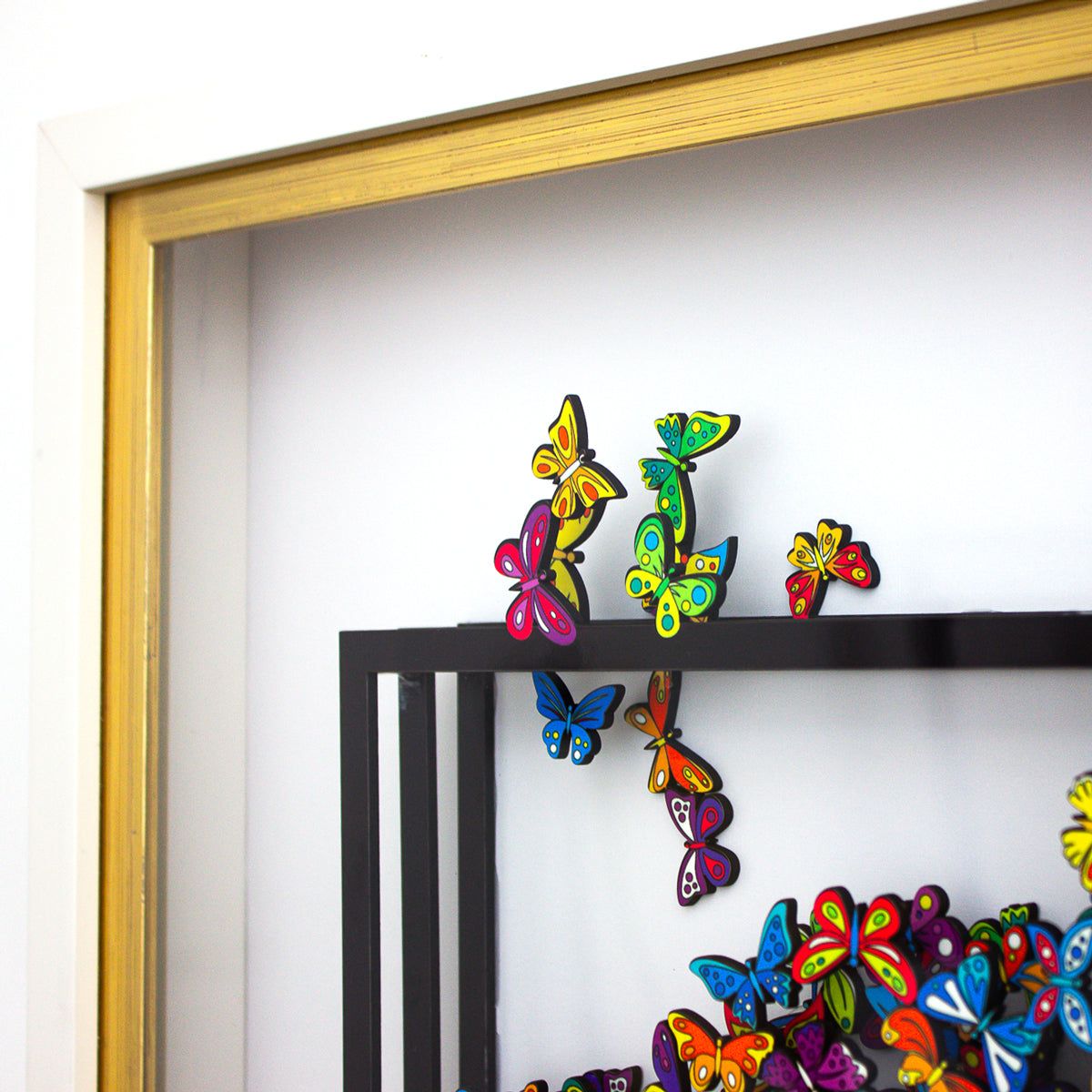 Patricia Govezensky- 3D Multilayered Woodcut "A Sigh of Bliss"