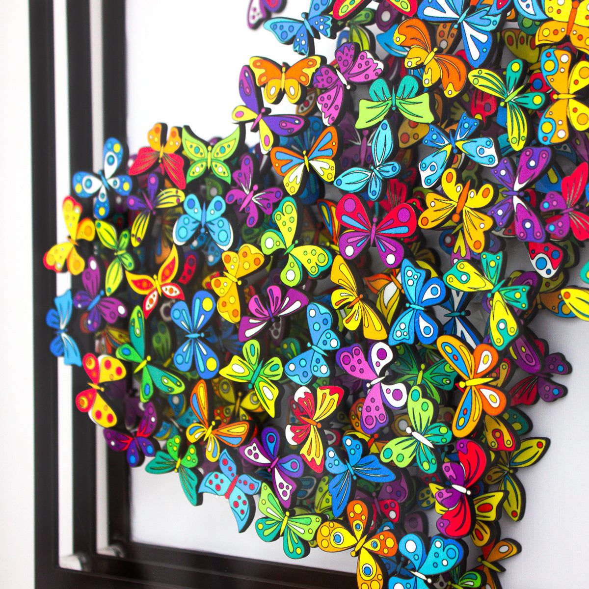 Patricia Govezensky- 3D Multilayered Woodcut "A Sigh of Bliss"