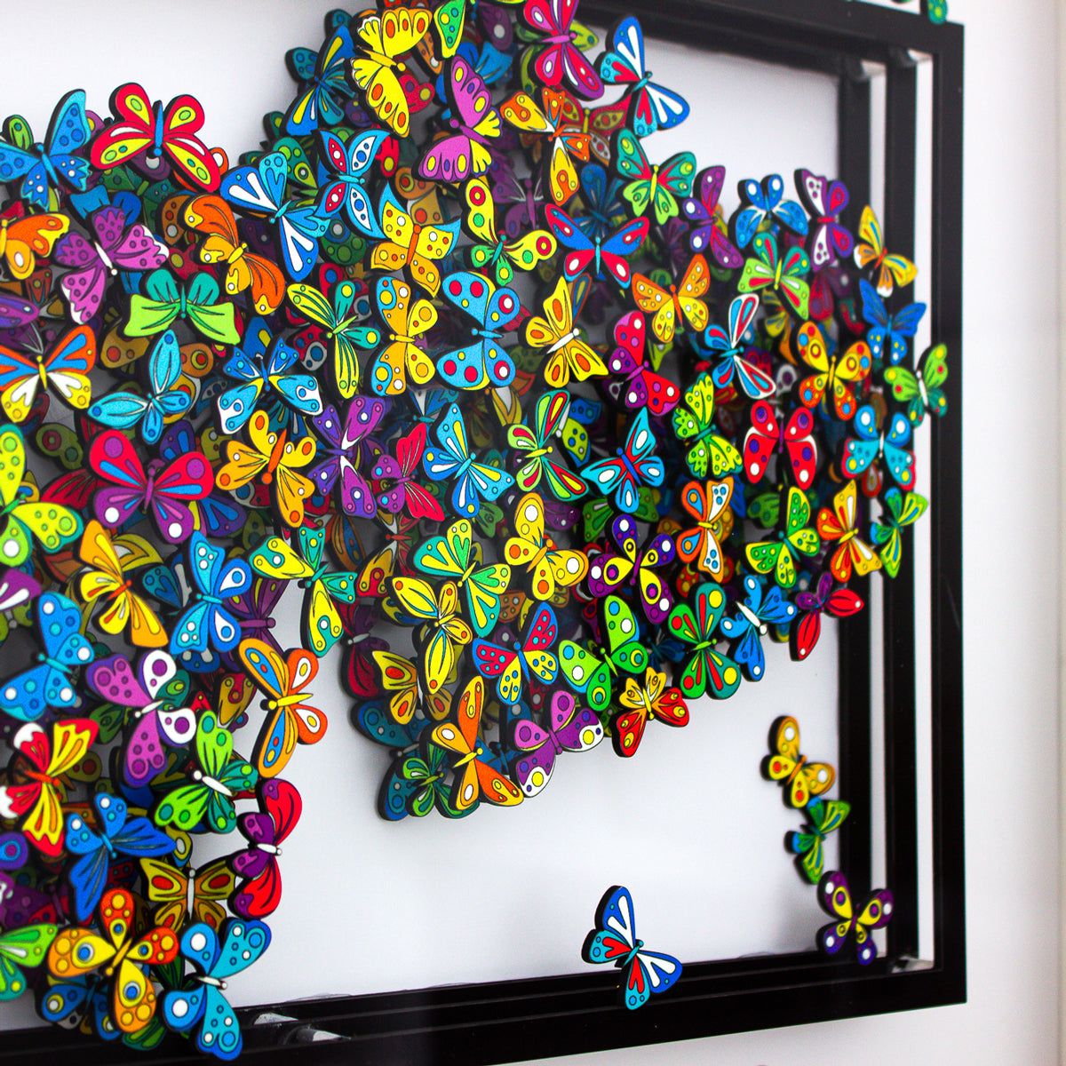 Patricia Govezensky- 3D Multilayered Woodcut "A Sigh of Bliss"