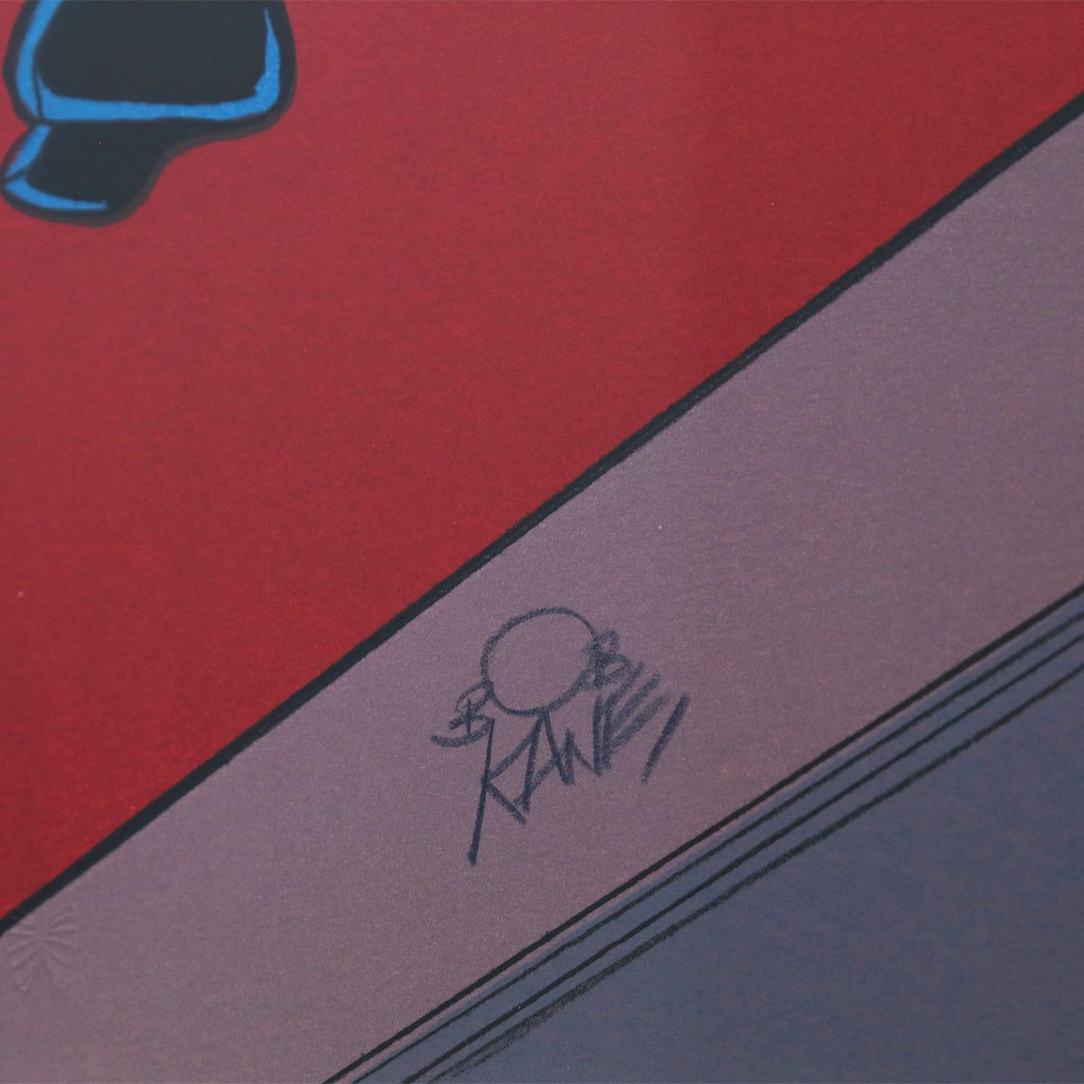 Bob Kane (1915-1998)- Original Lithograph "Batman and Robin"