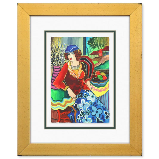 Patricia Govezensky- Original Watercolor "Gabriela"