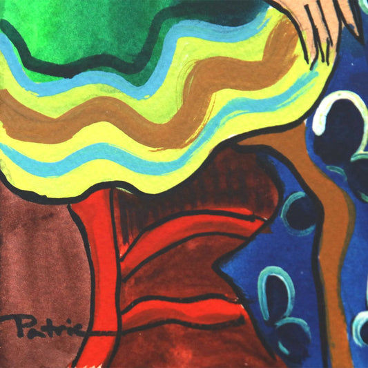 Patricia Govezensky- Original Watercolor "Gabriela"