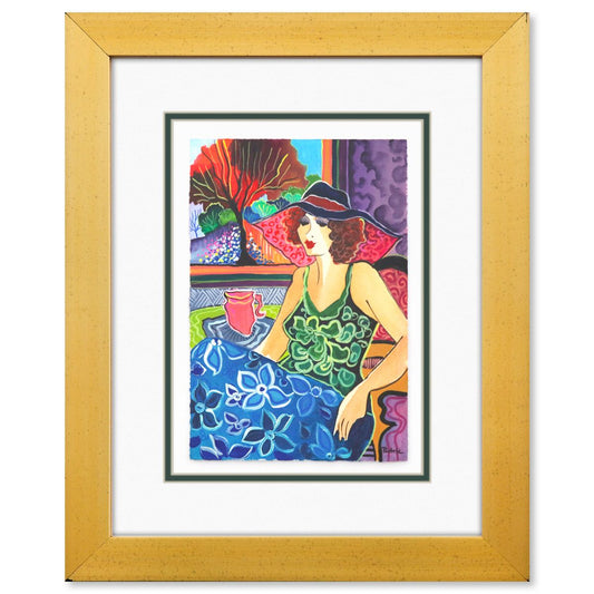 Patricia Govezensky- Original Watercolor "Laura"
