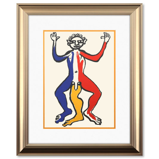 Alexander Calder- Lithograph "DLM212 - UN PATRIOTE"