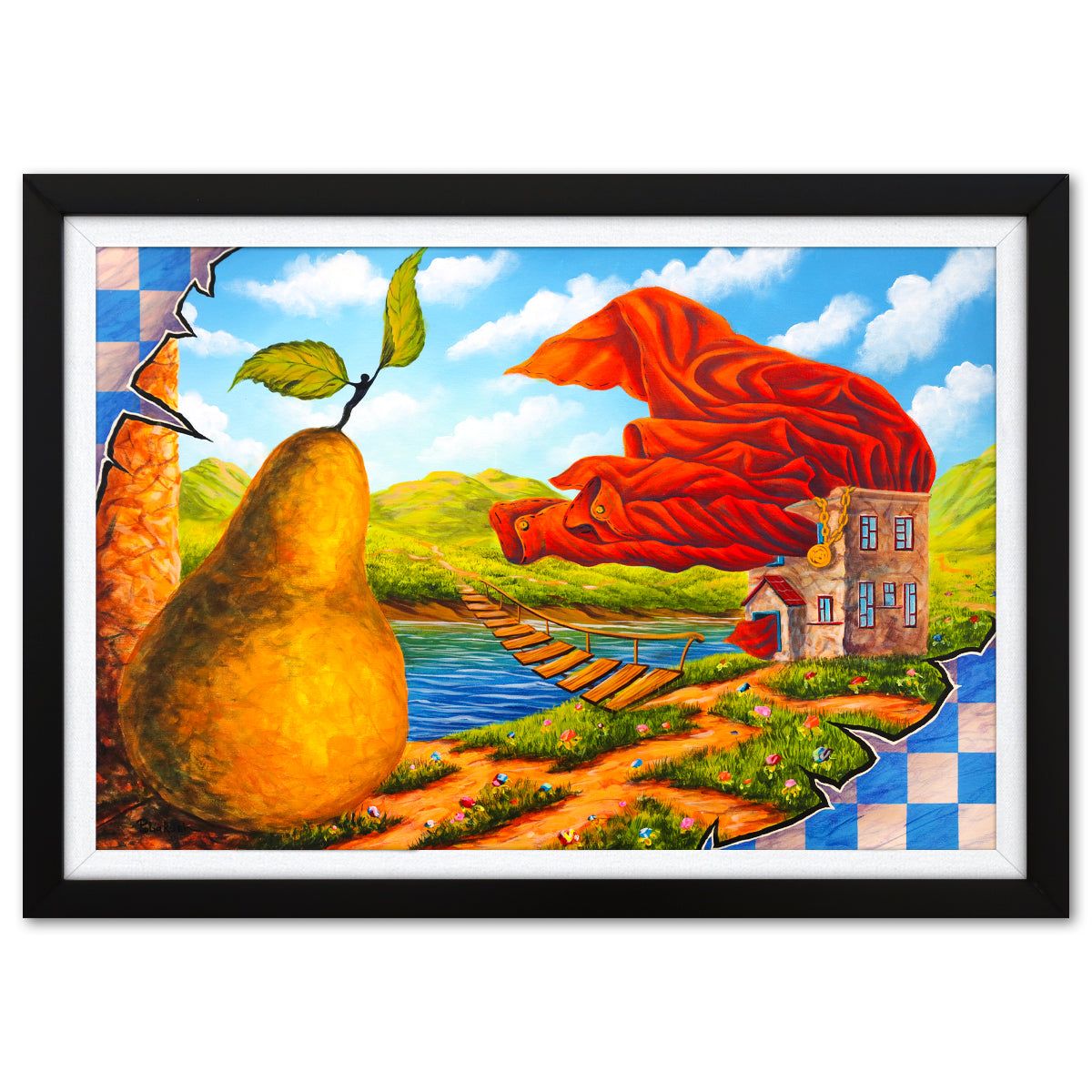 Eugene Poliarush- Original Oil on Canvas "Far Away"