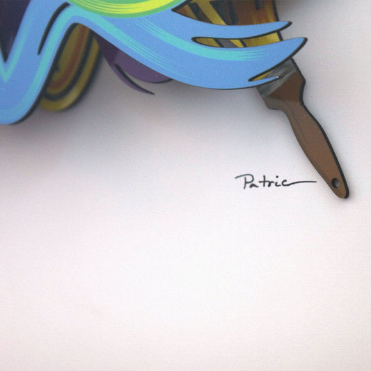 Patricia Govezensky- 3D Multilayered Woodcut "Colors of Love"