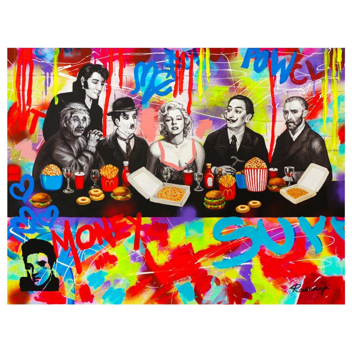 Nastya Rovenskaya- Mixed Media "SUP"