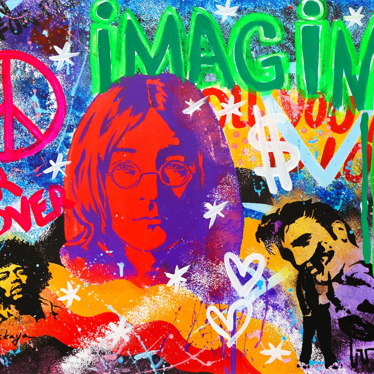 Nastya Rovenskaya- Mixed Media "Imagine"