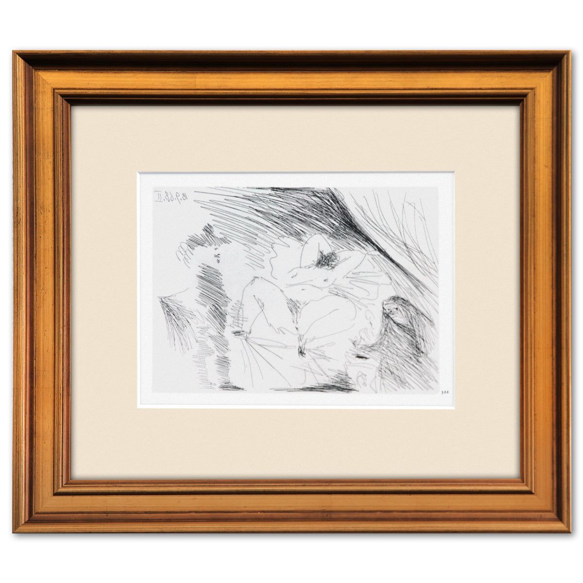 After Pablo Picasso- Offset Lithograph "From The 347 Series"