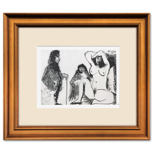 After Pablo Picasso- Offset Lithograph "From The 347 Series"