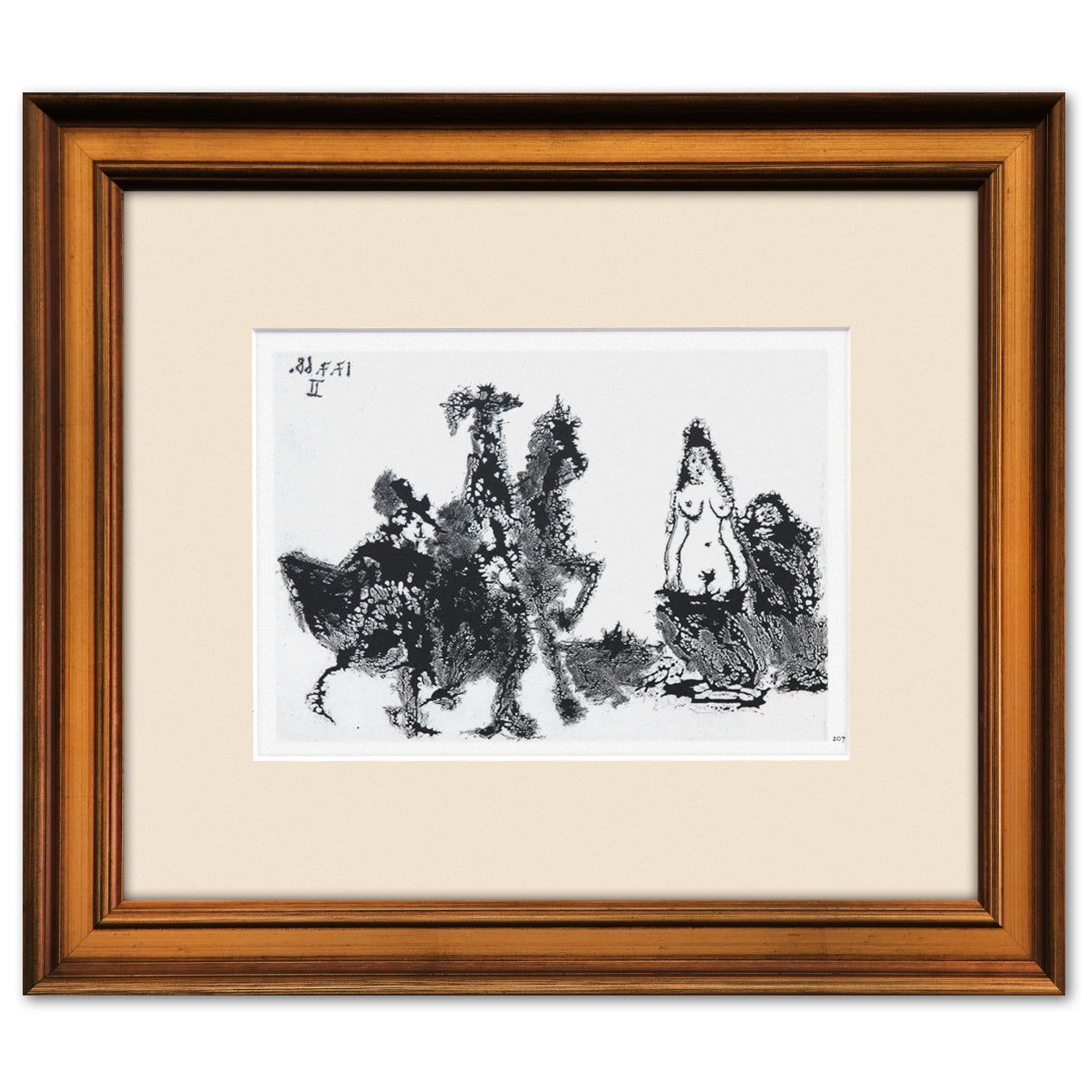 After Pablo Picasso- Offset Lithograph "From The 347 Series"