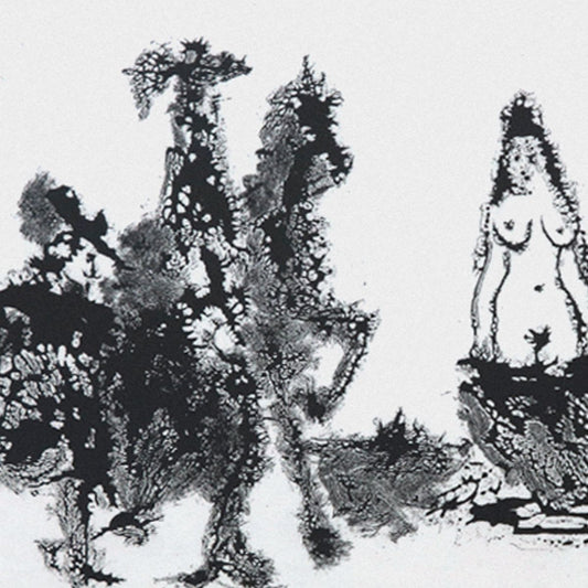 After Pablo Picasso- Offset Lithograph "From The 347 Series"