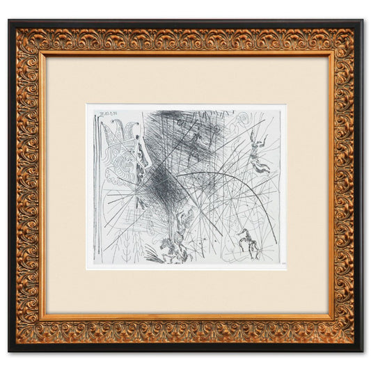 After Pablo Picasso- Offset Lithograph "From The 347 Series"