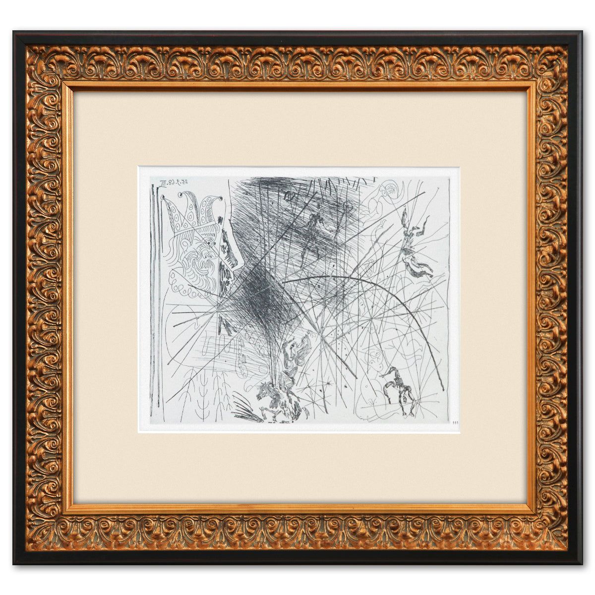 After Pablo Picasso- Offset Lithograph "From The 347 Series"